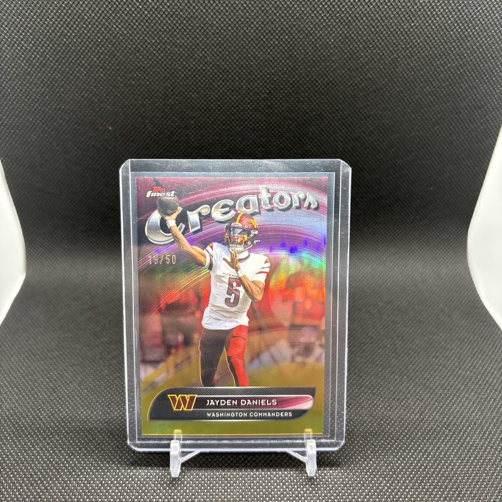 Football Jayden Daniels 2025 Topps Finest 2025 Topps Finest