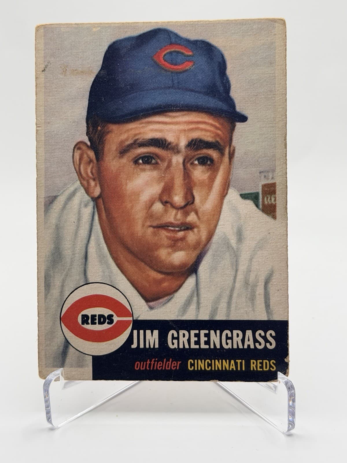 Jim Greengrass Cincinnati 1953 Topps