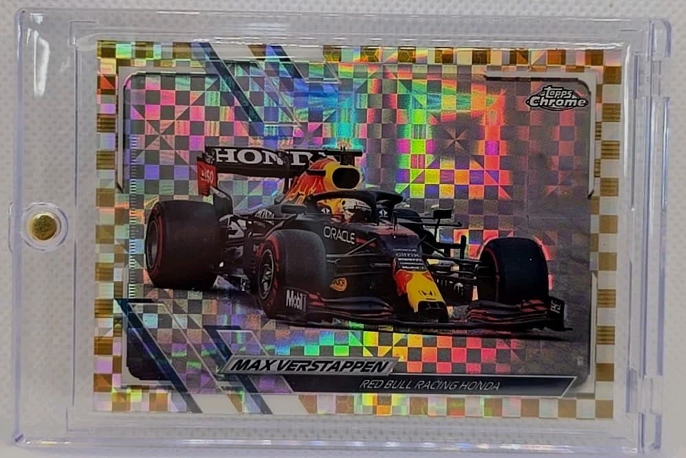 Cars Max Verstappen 2021 Topps Chrome