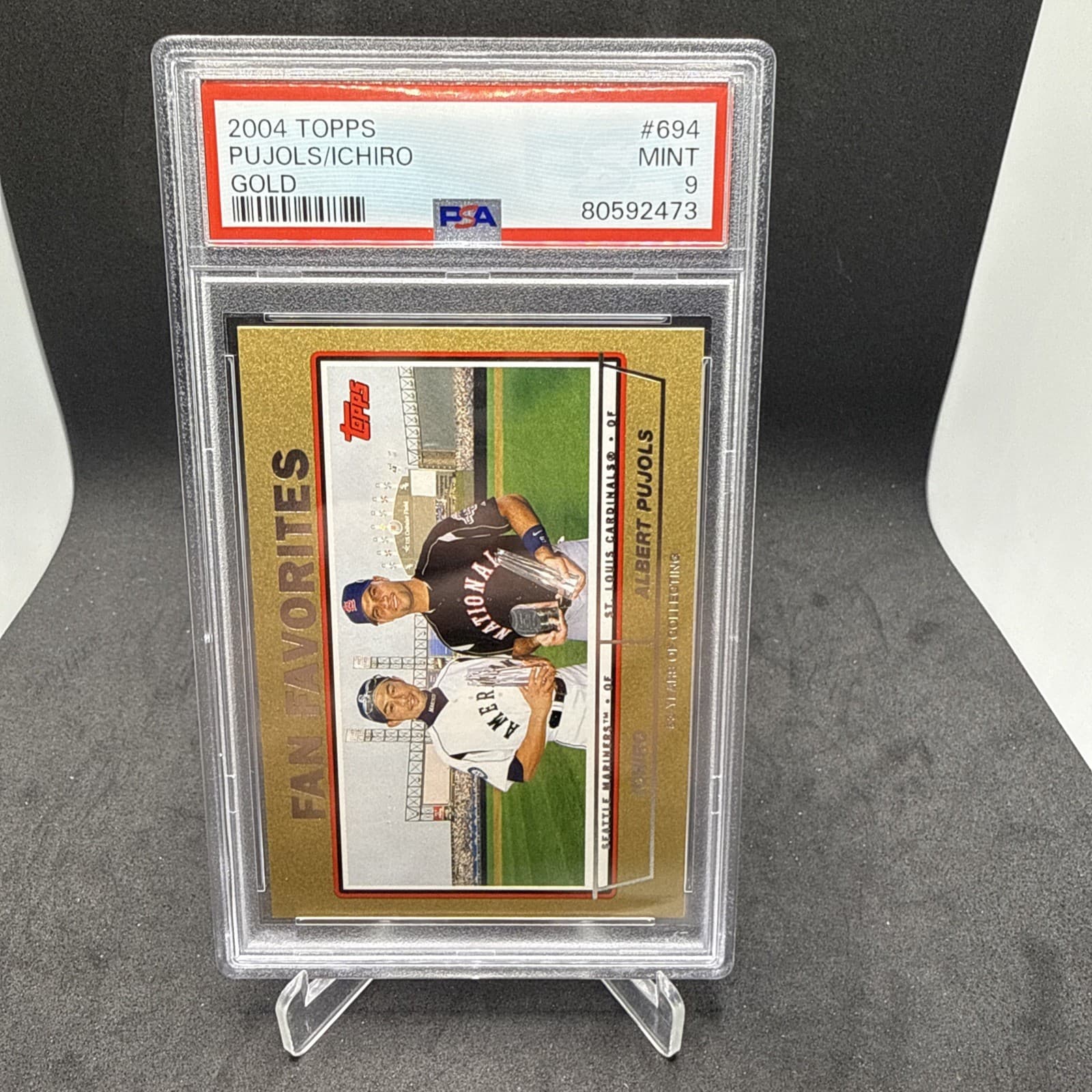 Baseball ICHIRO SUZUKI ALBERT 2004 Topps