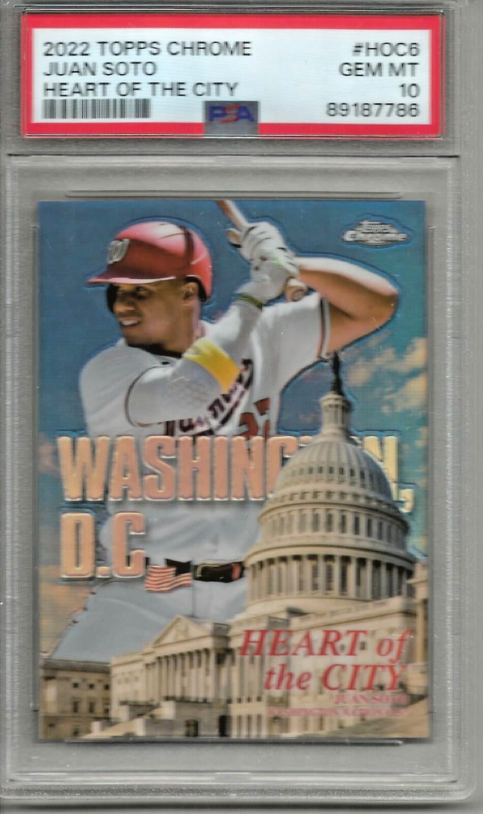 Juan Soto Heart 2022 Topps Chrome 2022 Topps Chrome