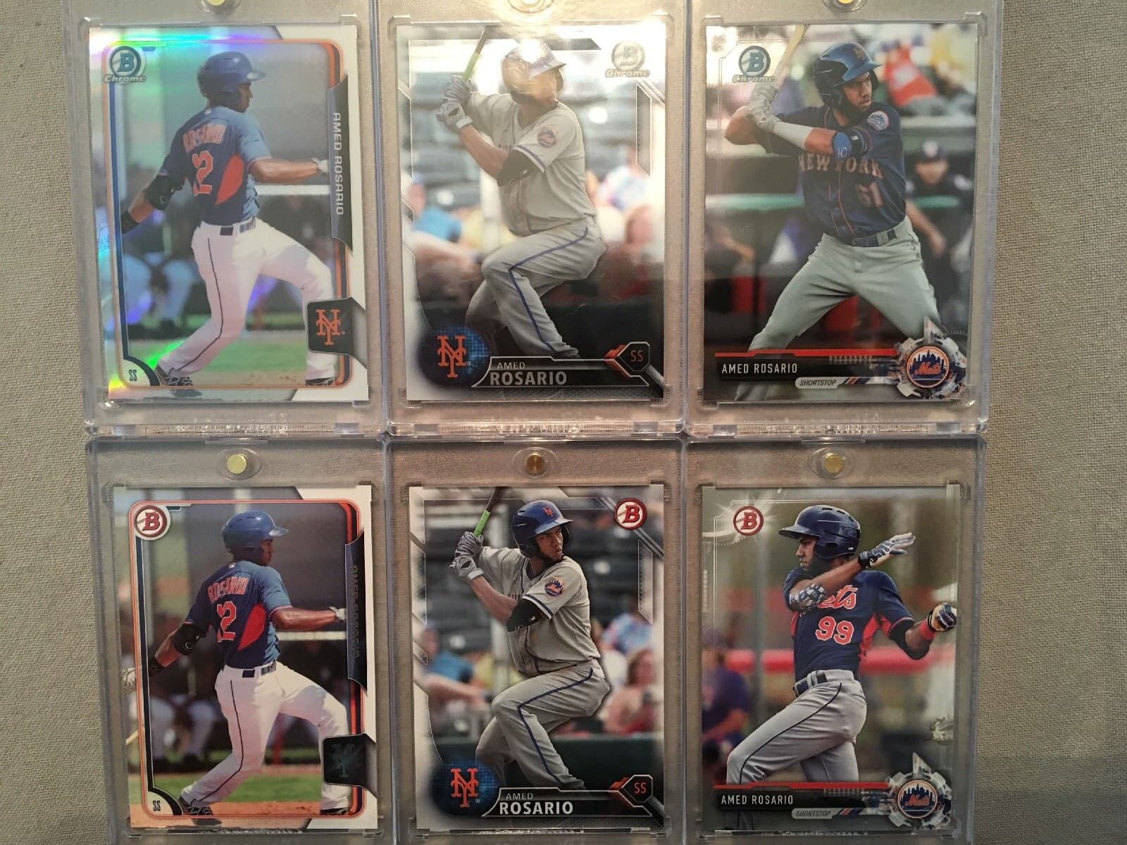 - AMED ROSARIO - - - - - /499 2015 Bowman Chrome 2015 Bowman Chrome