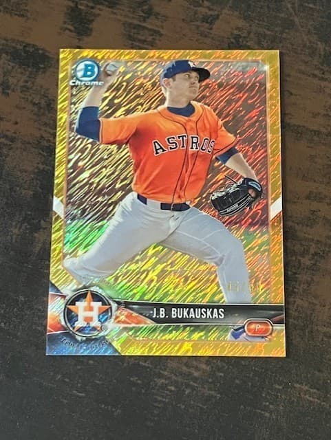 J.B. BUKAUSKAS Prospects GOLD 2018 Bowman Chrome 2018 Bowman Chrome