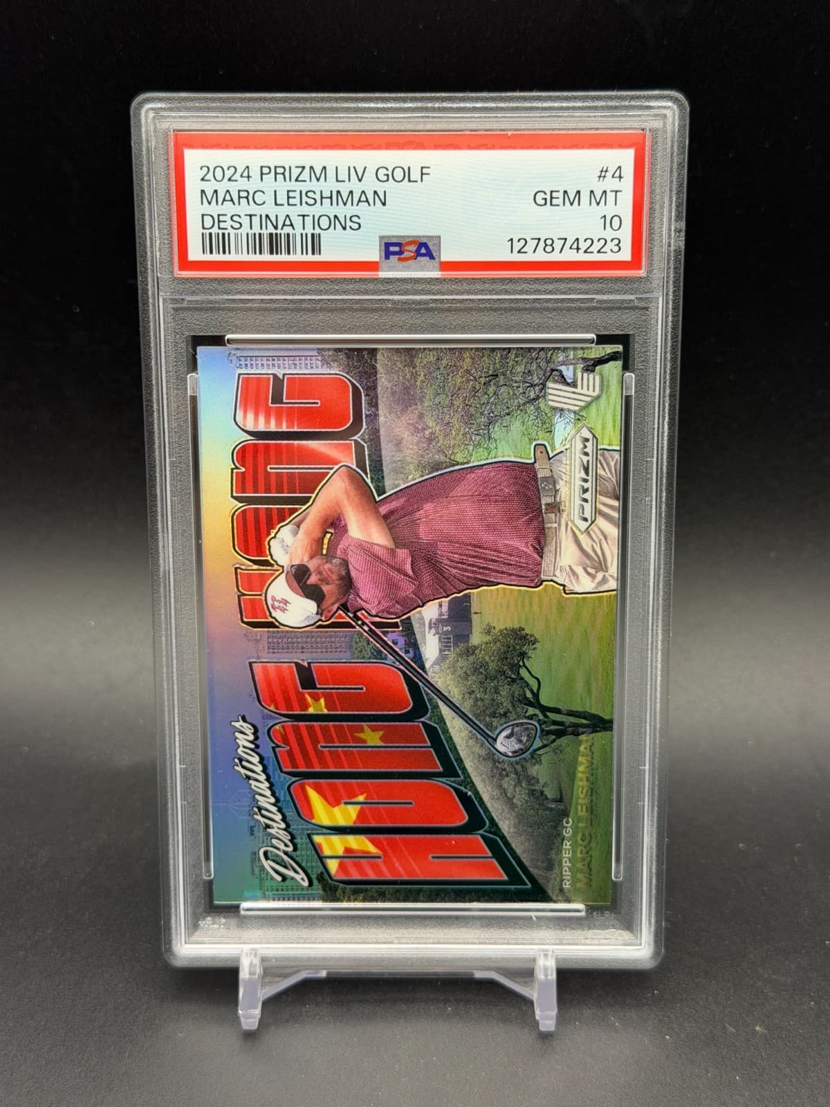 Mark Leishman Destinations 2024 Panini Prizm 2024 Panini Prizm