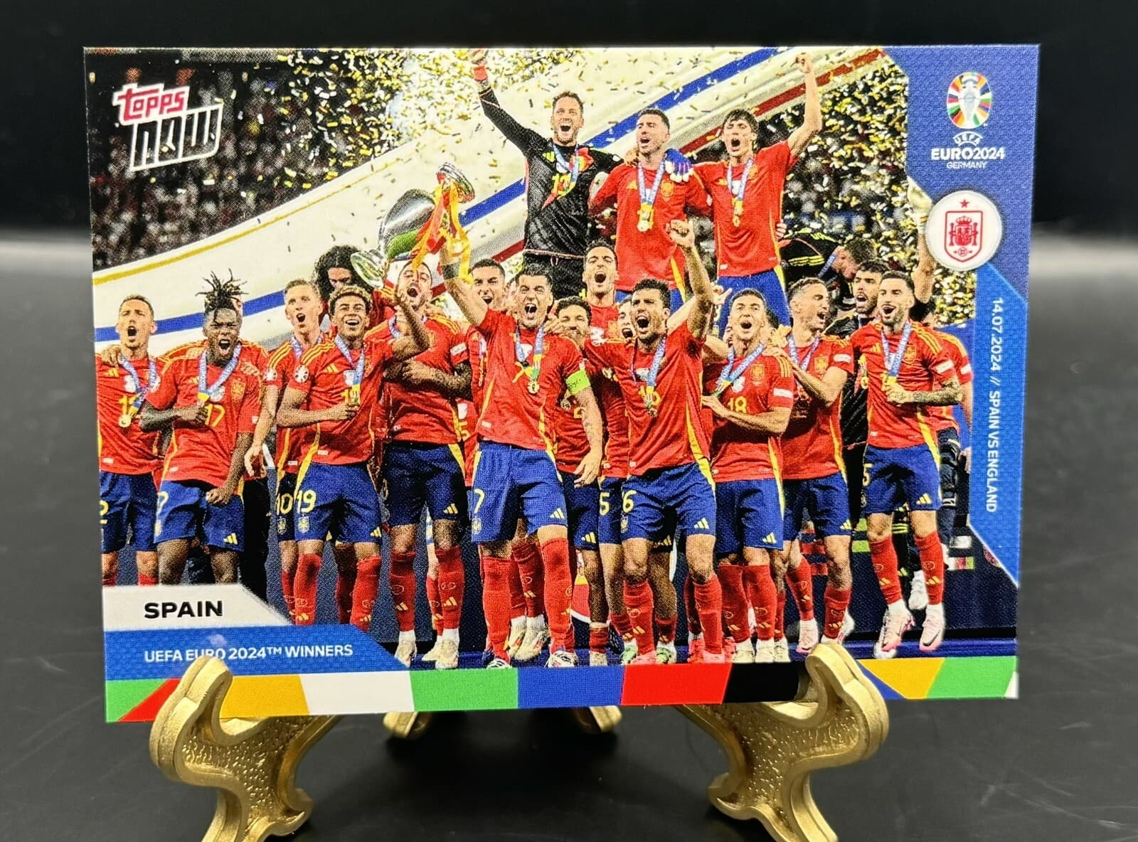 UCL NOW Spain - UEFA EURO Winn 2024 Topps 2024 Topps
