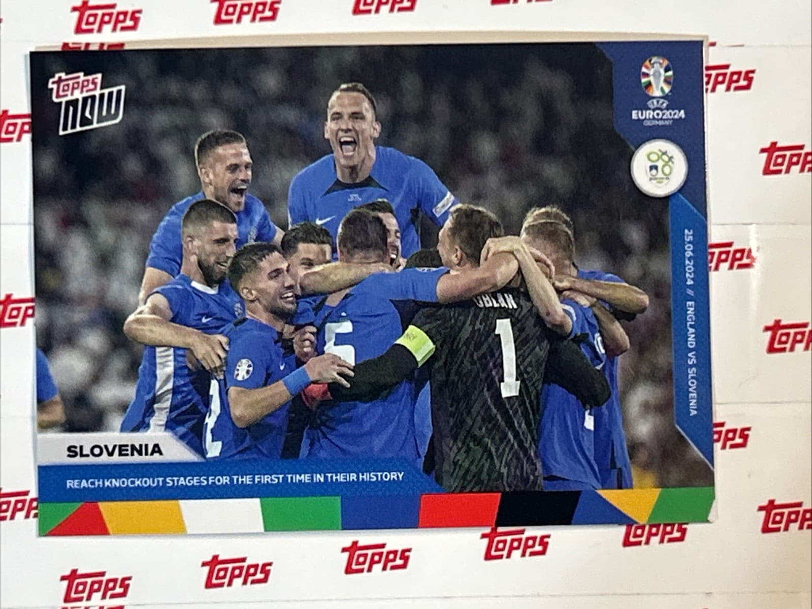Reach Knockout Stages 2024 Topps 2024 Topps