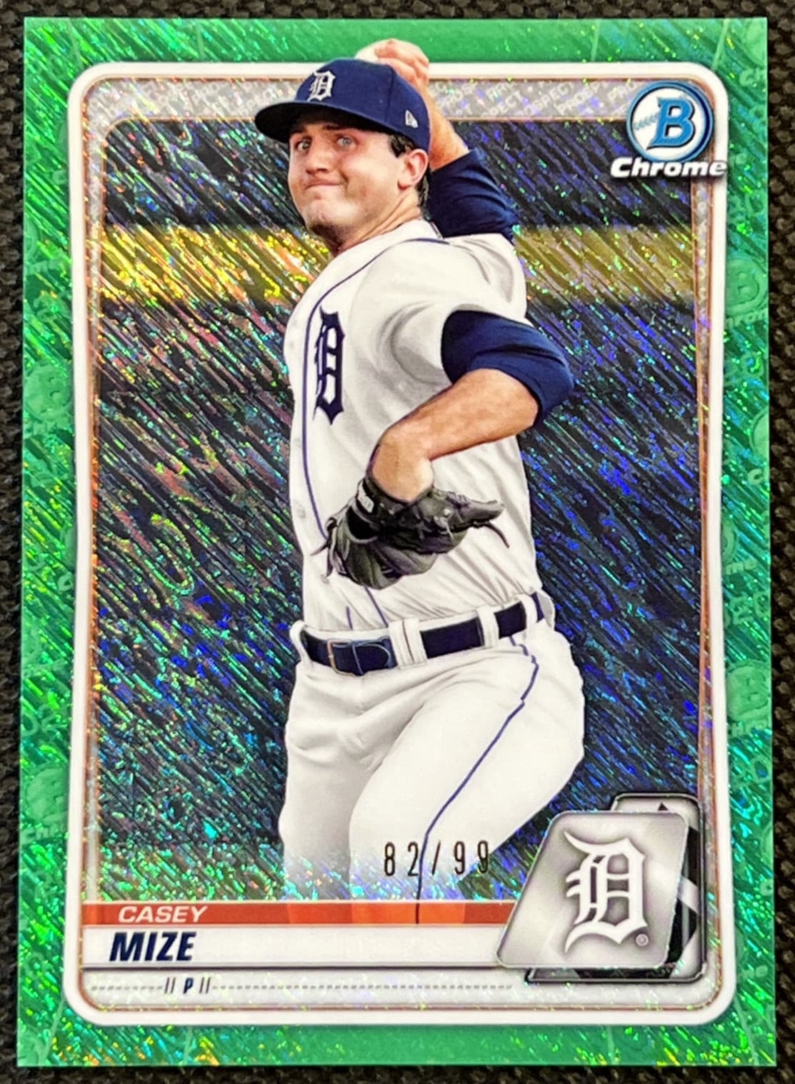 Prospects Green Shimmer 2020 Bowman Chrome