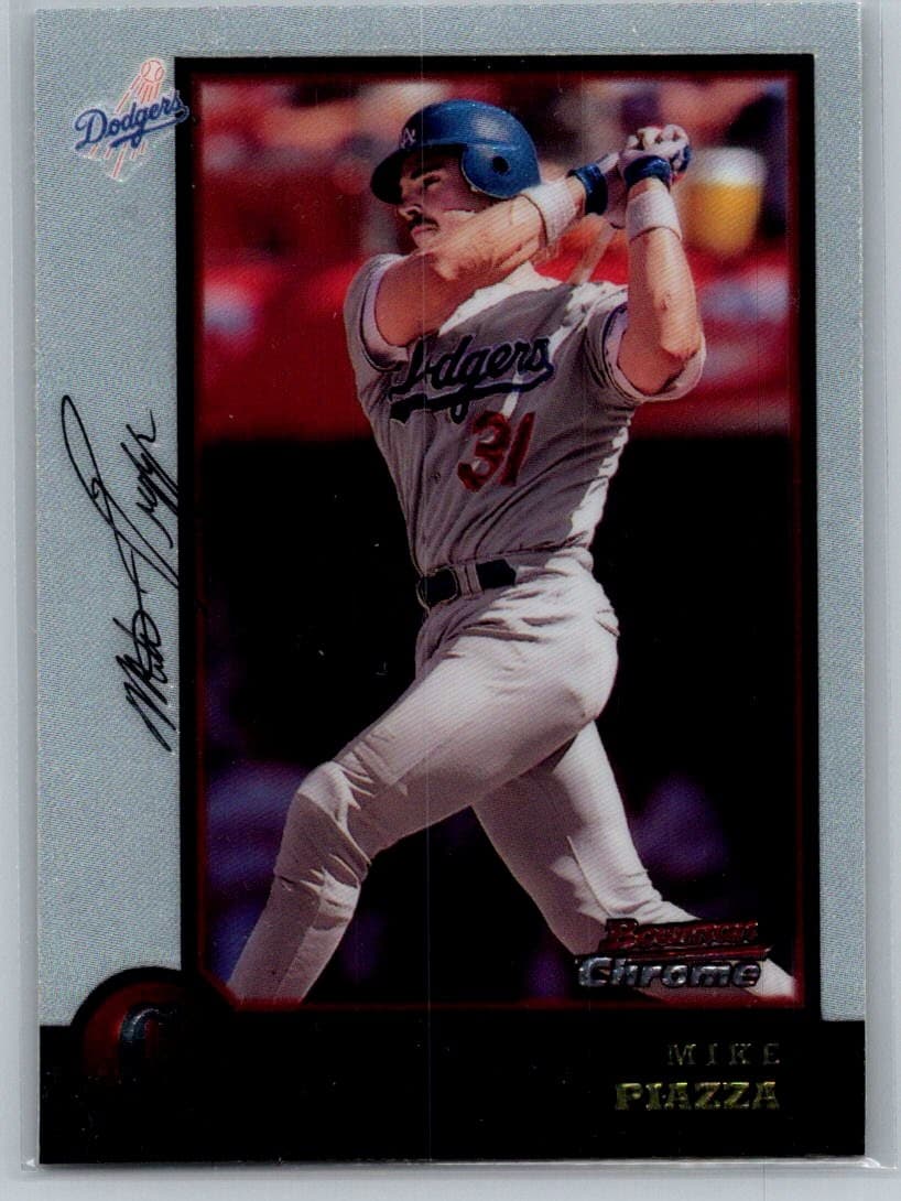 Baseball Mike Piazza 1998 Bowman Chrome 1998 Bowman Chrome