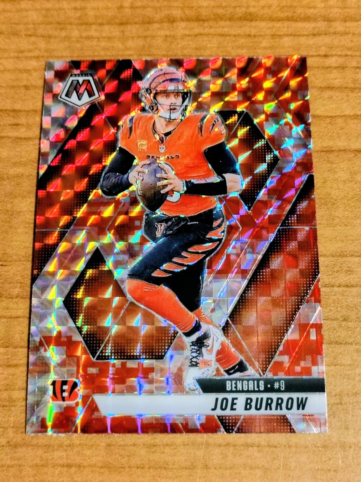 Football Camo Red 2025 Panini Mosaic 2025 Panini Mosaic