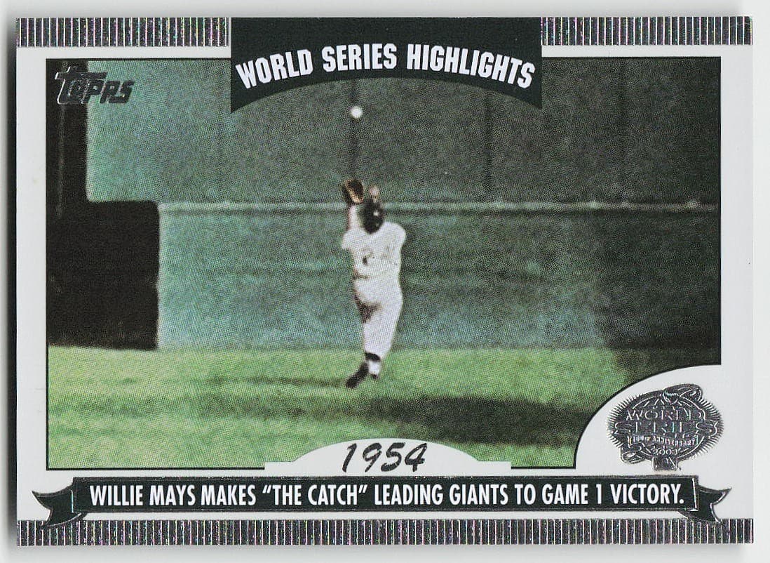 Willie Mays 2004 Topps 2004 Topps