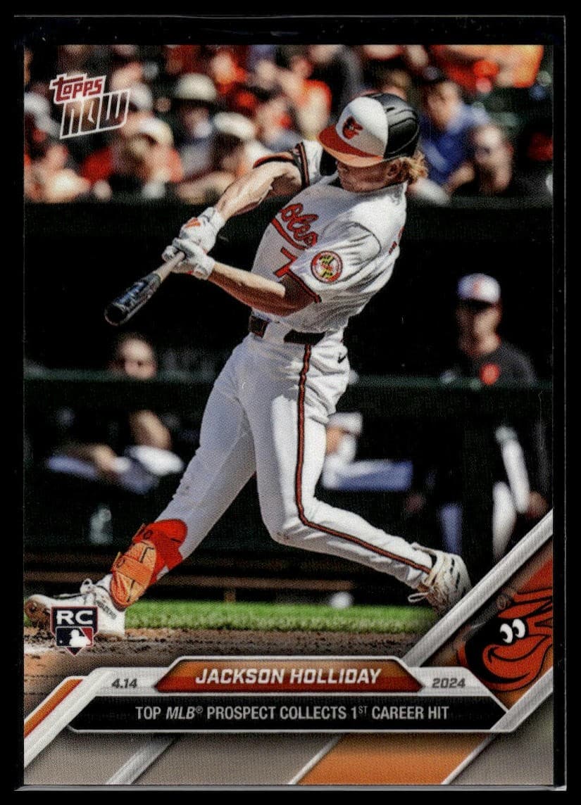 Now Jackson Holliday 2024 Topps 2024 Topps