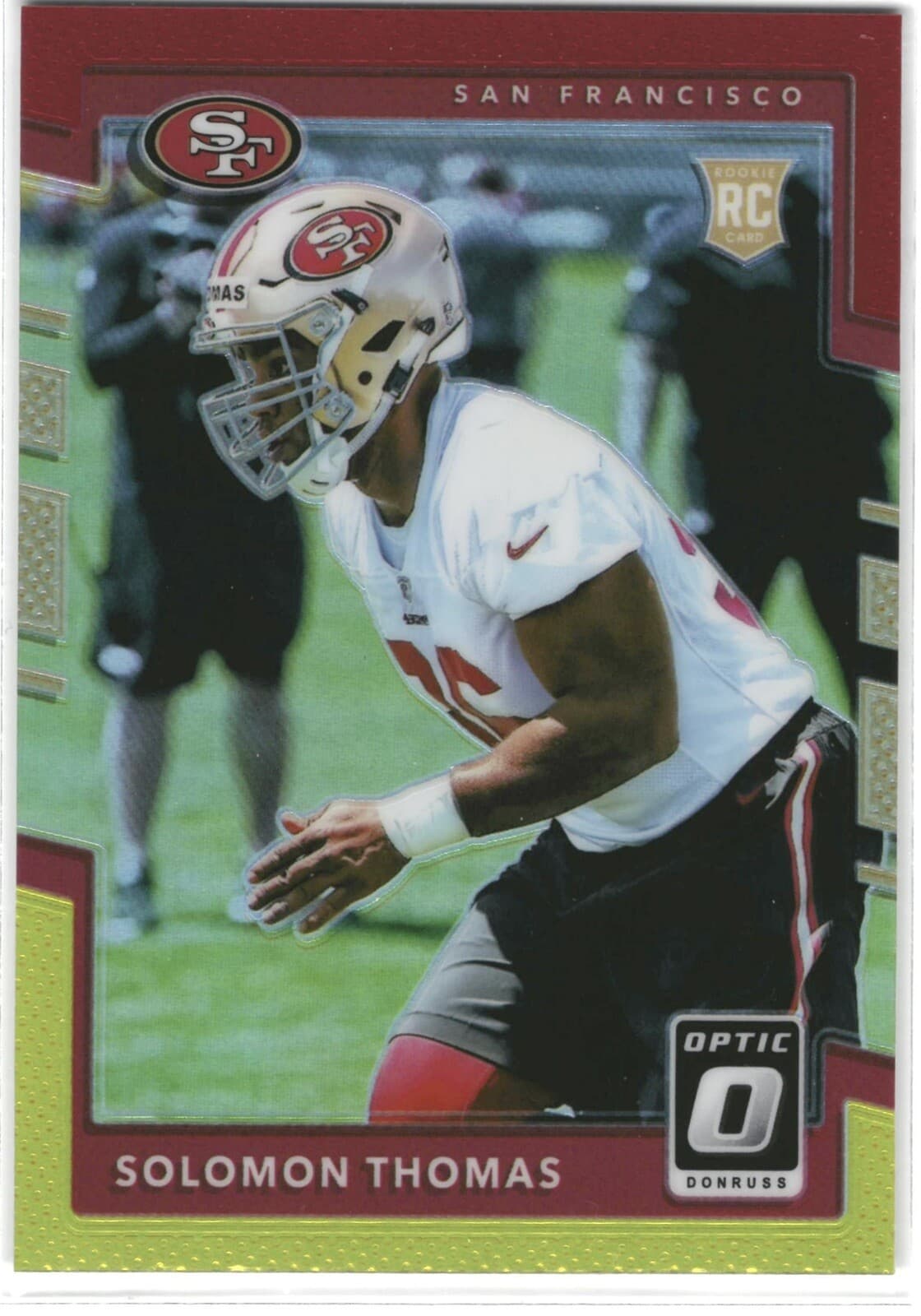 Football Solomon Thomas 2017 Donruss Optic 2017 Donruss Optic