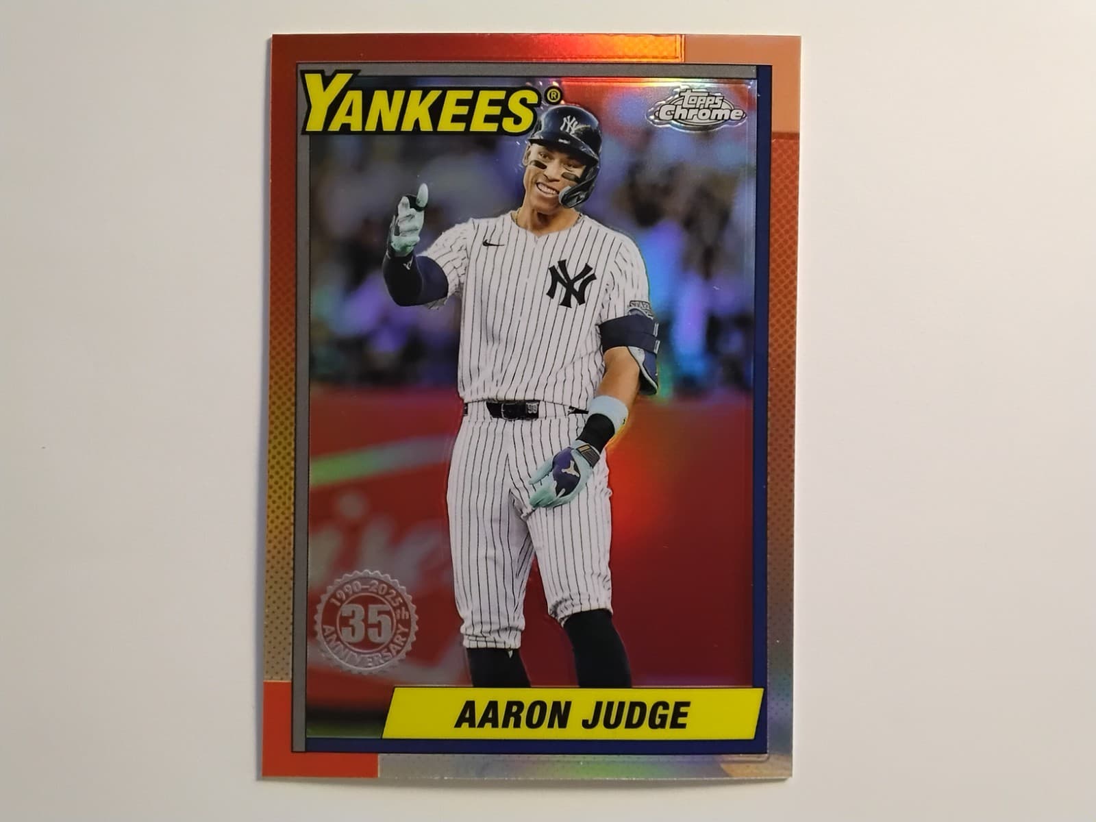 Aaron Judge Topps 2025 Topps Chrome 2025 Topps Chrome