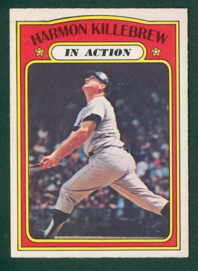 Harmon Killebrew In 1972 O-Pee-Chee