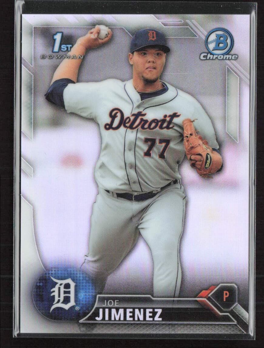 Joe Jimenez Prospects 2016 Bowman Chrome 2016 Bowman Chrome refractor