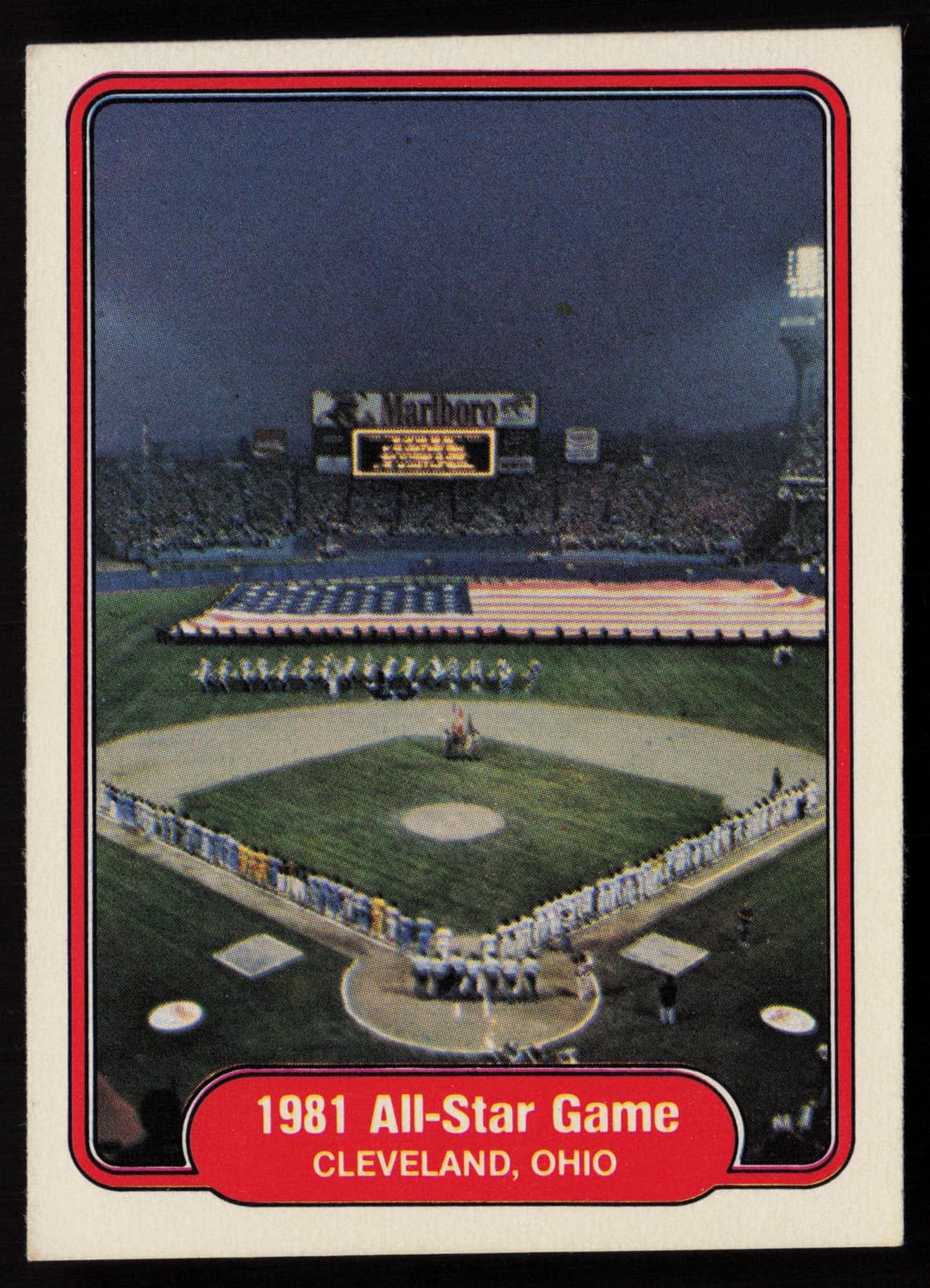 Star Game 1982 Fleer