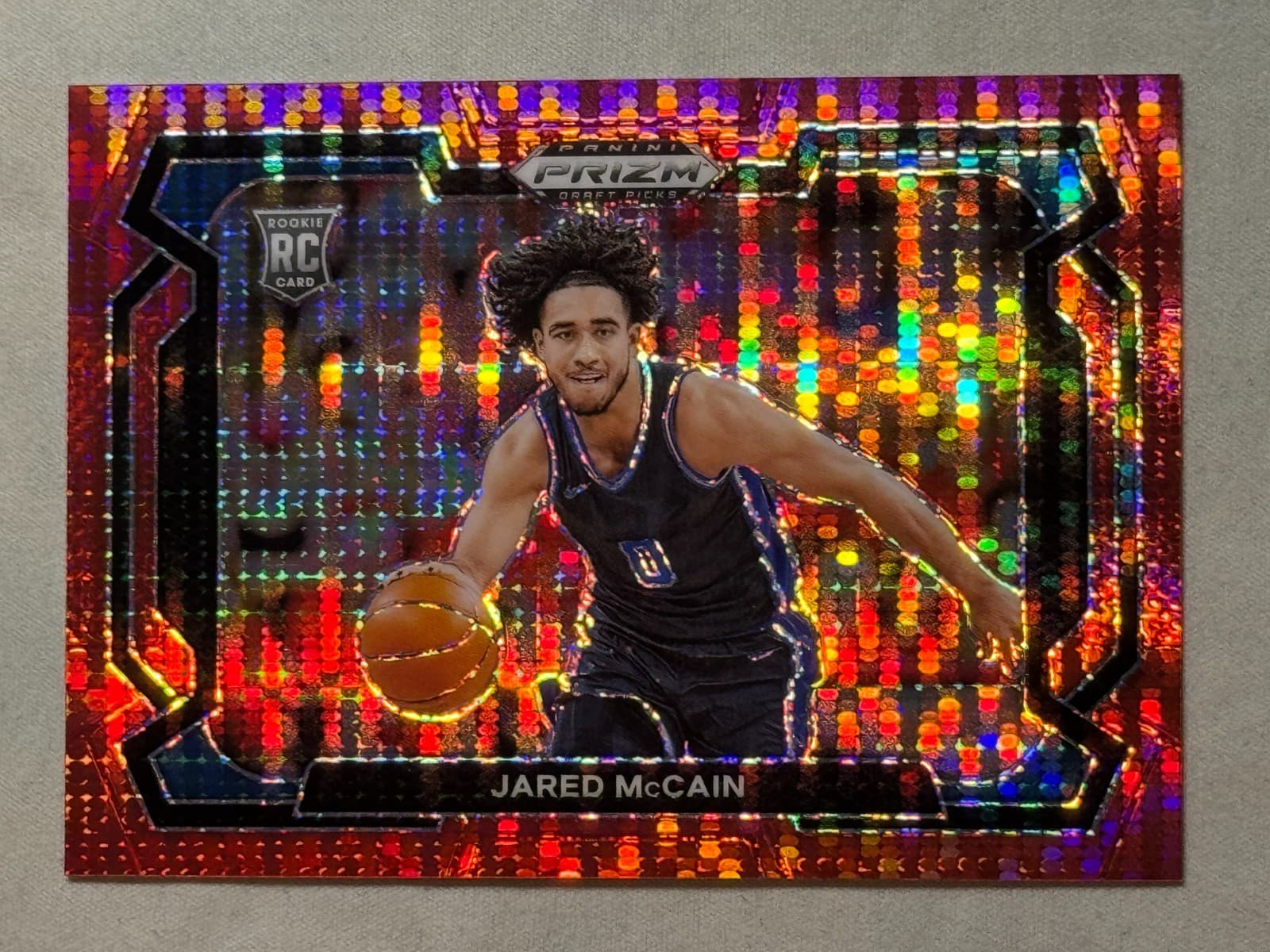 Draft Picks Red 2024 Panini Prizm 2024 Panini Prizm pulsar-red