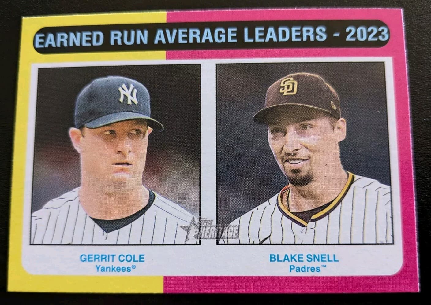 Gerrit Cole 2024 Topps Heritage 2024 Topps Heritage