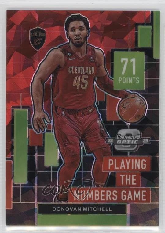 Donovan Mitchell 2022 panini Panini Contenders Optic