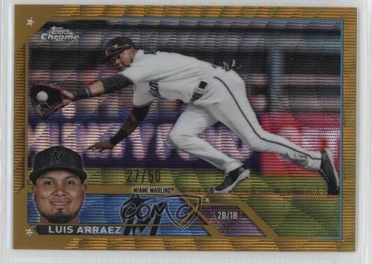 Luis Arraez 2023 topps Topps Chrome