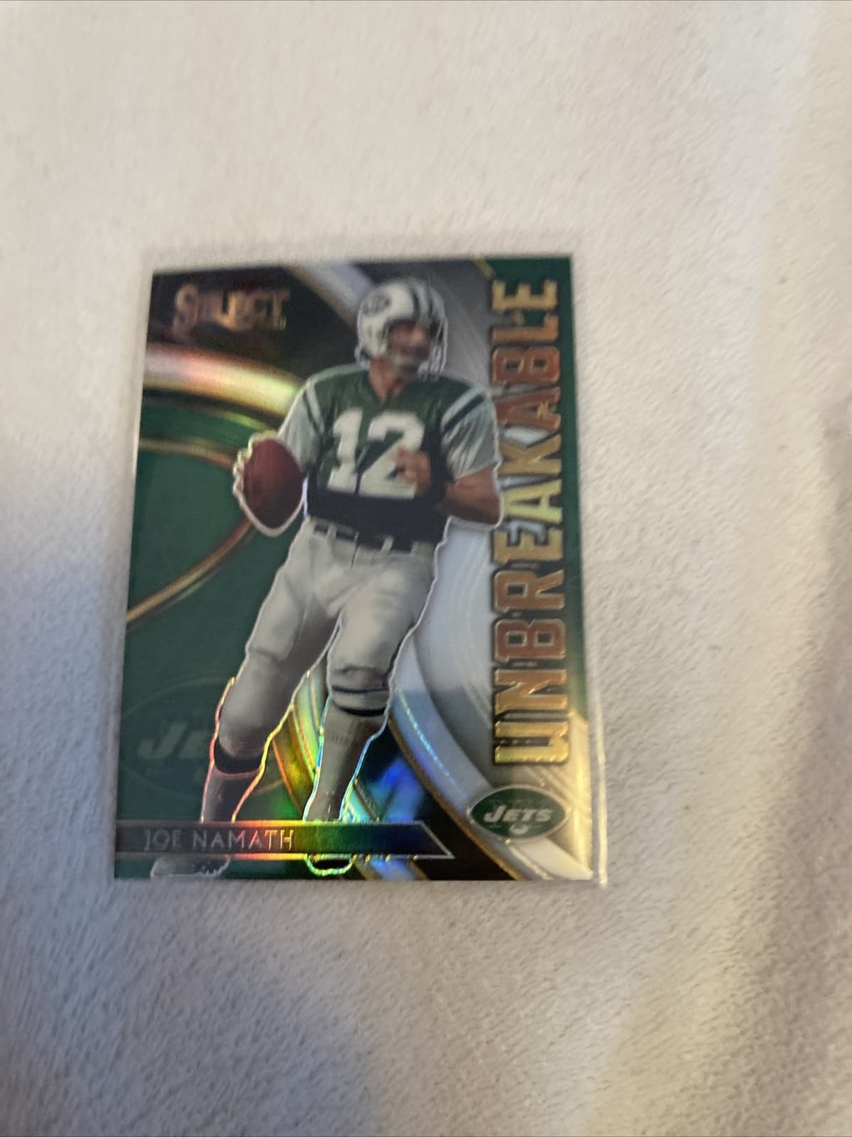 Joe Namath Football 2020 Panini Select 2020 Panini Select