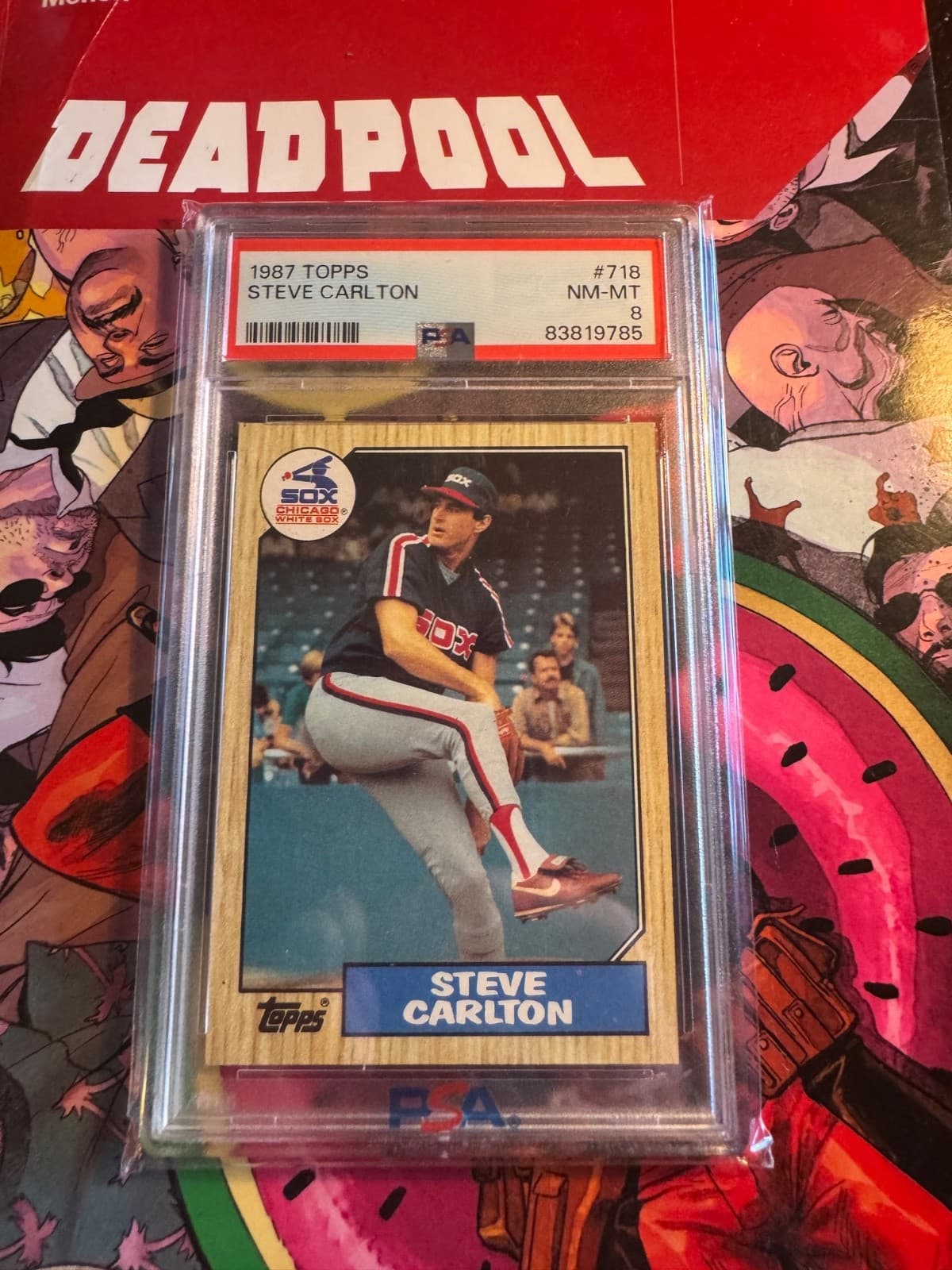 Steve Carlton 1987 topps Topps