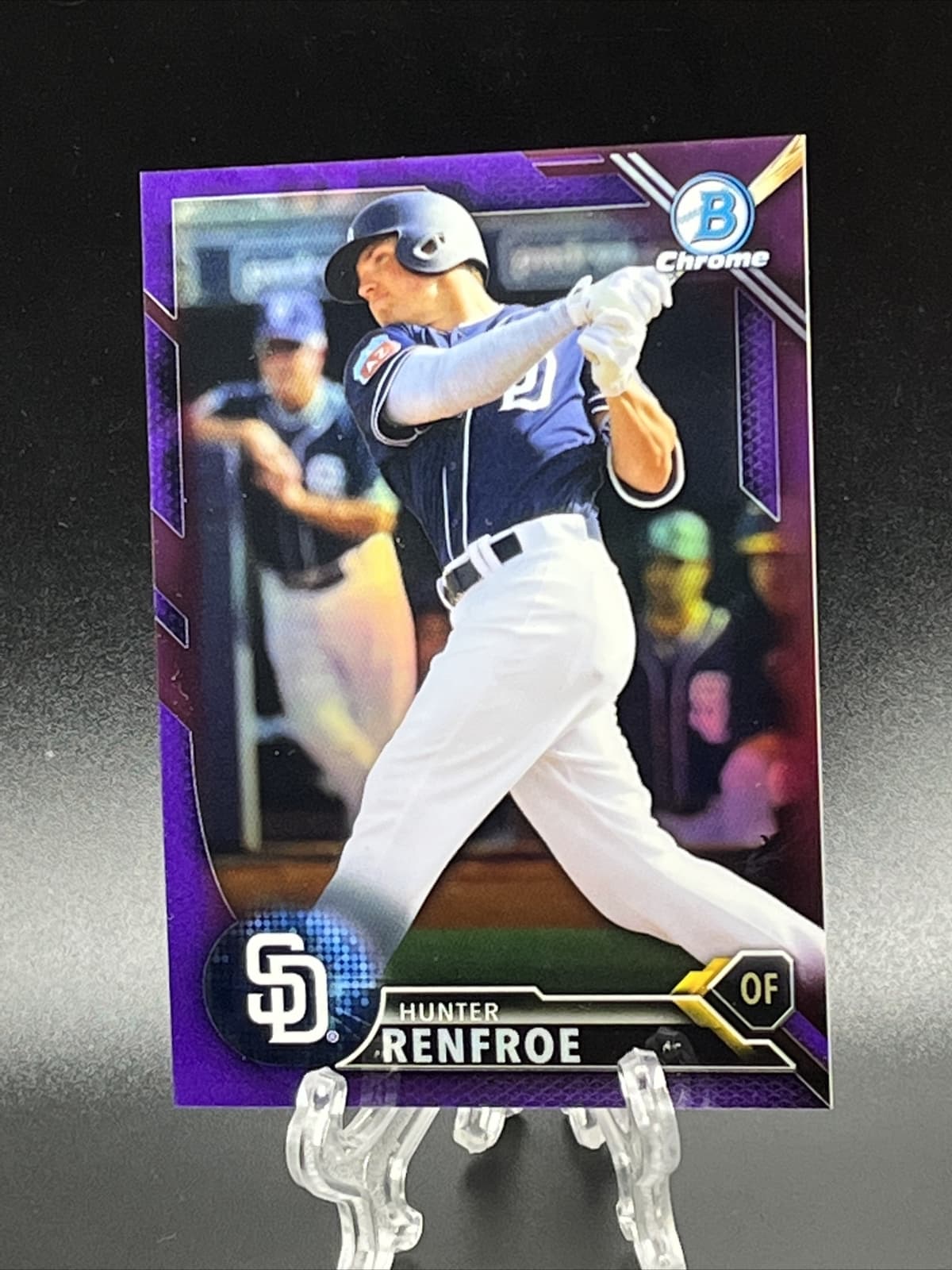 Prospects Hunter Renfroe 2016 Bowman Chrome 2016 Bowman Chrome purple-refractor