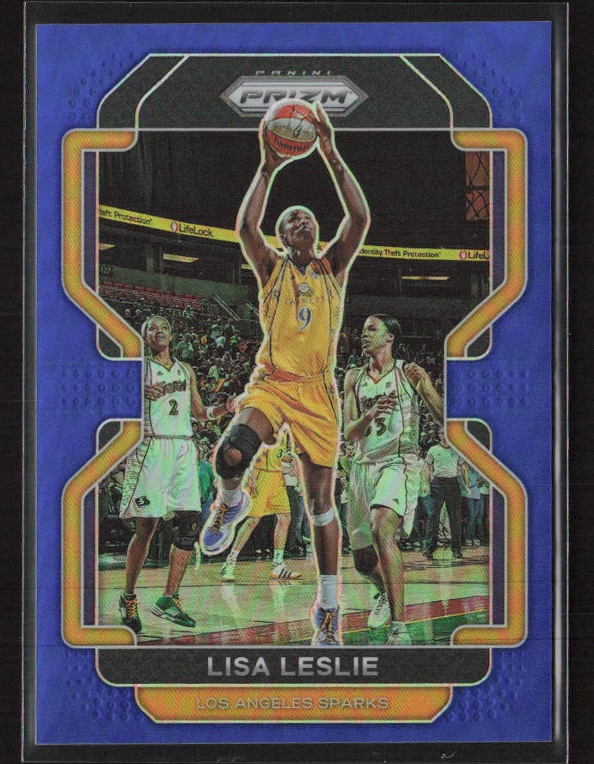 Lisa Leslie 2022 Panini Prizm 2022 Panini Prizm blue