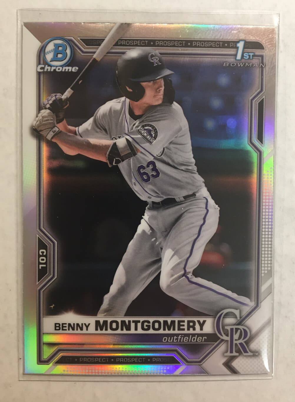 Benny Montgomery 2021 Bowman Draft
