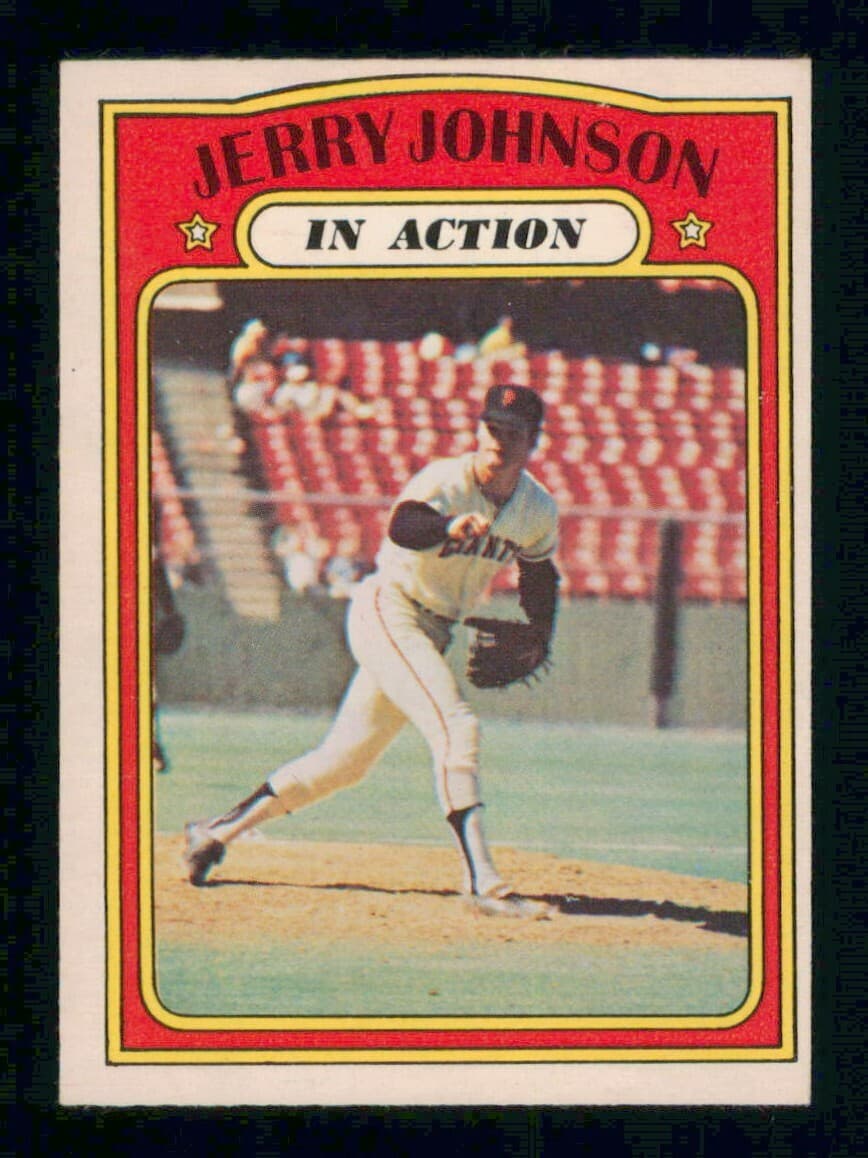 OPC BASEBALL # 36 JERRY JOHNSO 1972 O-Pee-Chee 1972 O-Pee-Chee