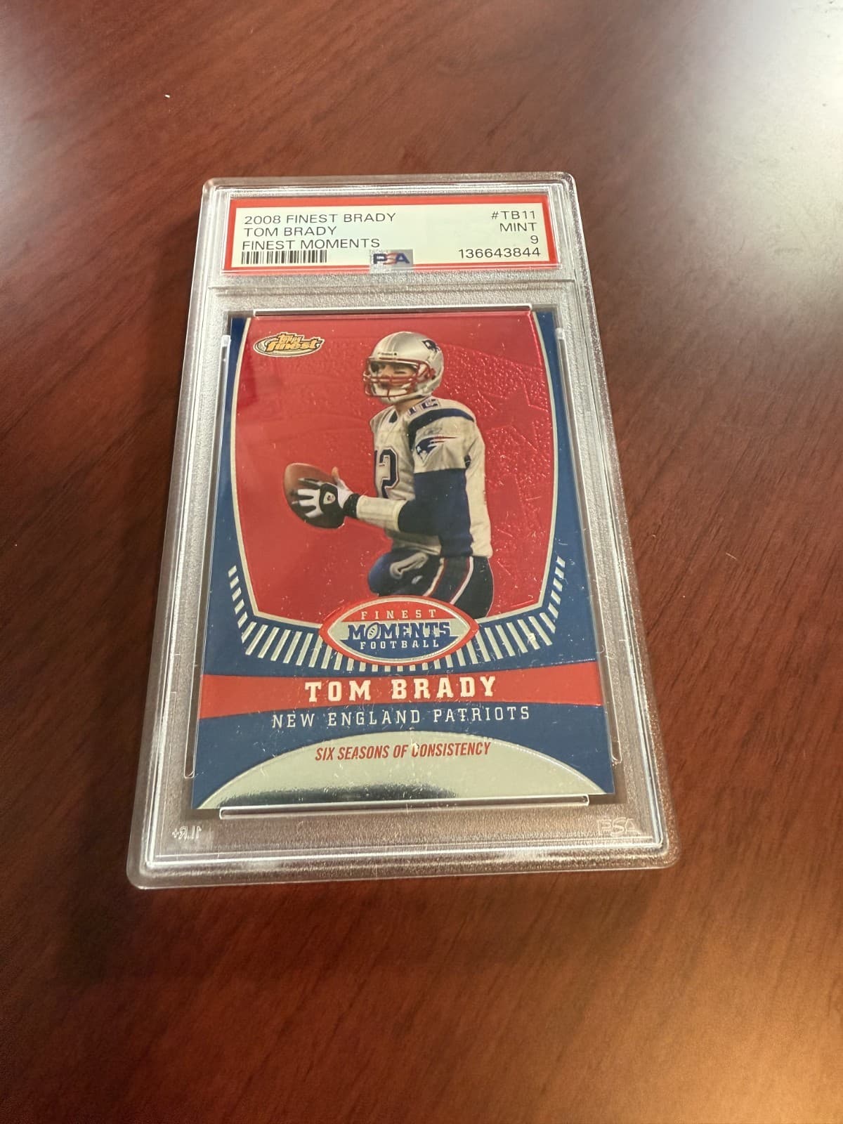 Brady Finest Moments 2008 Topps Finest 2008 Topps Finest