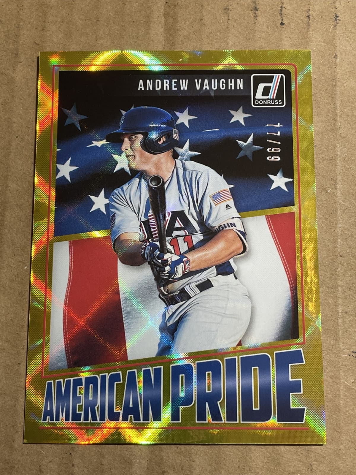 Andrew Vaughn American 2018 Donruss 2018 Donruss