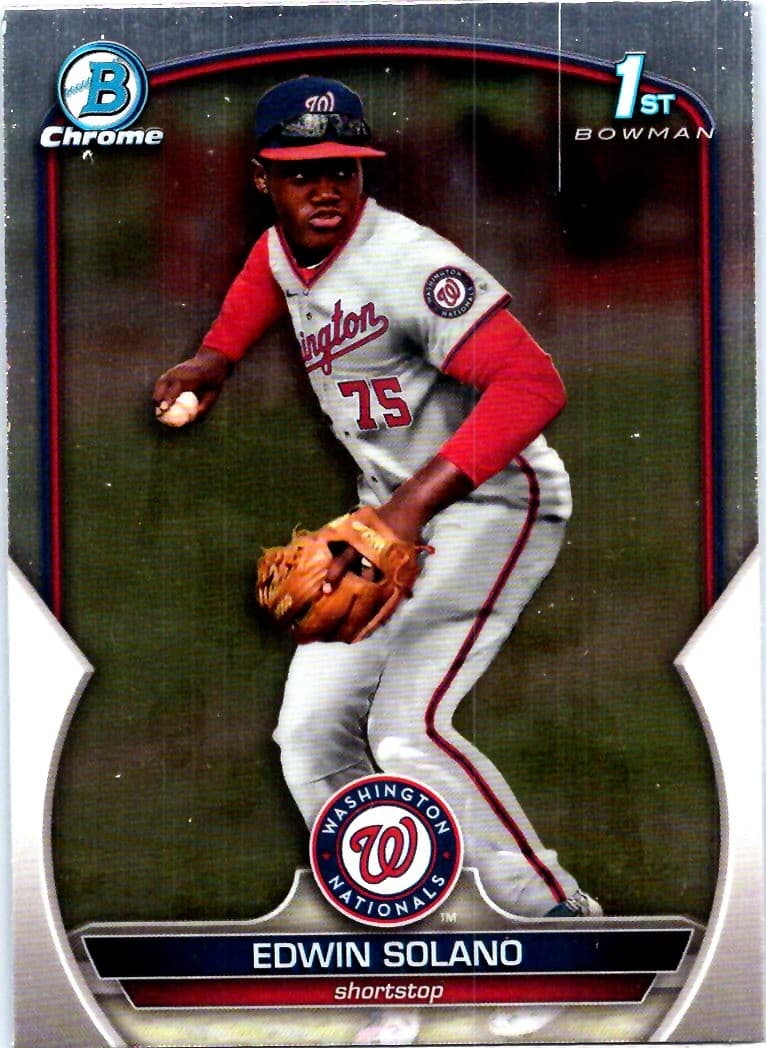 Edwin Solano Prospects 2023 Bowman Chrome 2023 Bowman Chrome