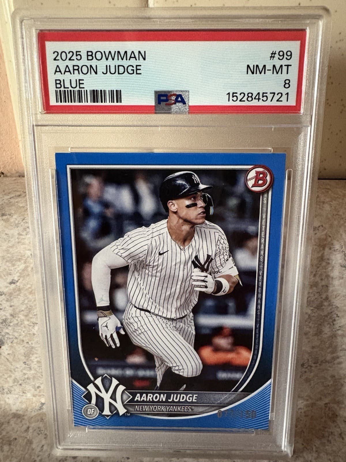 Aaron Judge 2025 bowman Bowman
