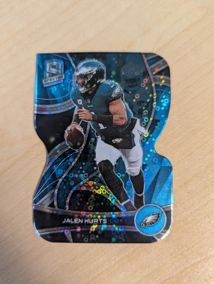 Spectra Jalen Hurts 2022 Panini 2022 Panini blue-neon