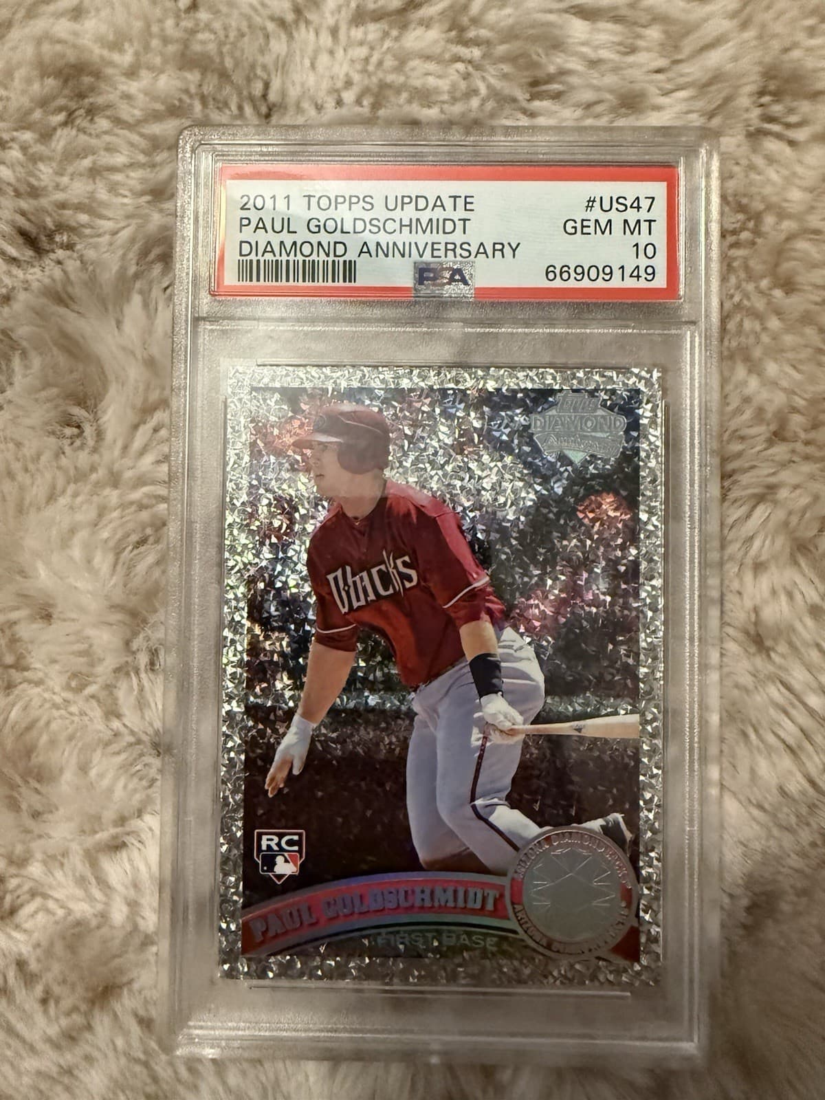 Paul Goldschmidt Platinum 2011 Topps Update 2011 Topps Update