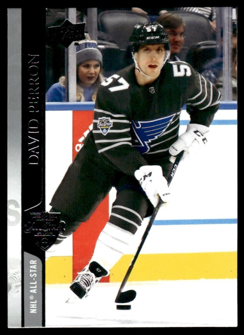 -21 HOCKEY DAVID PERRON ST. LO #660