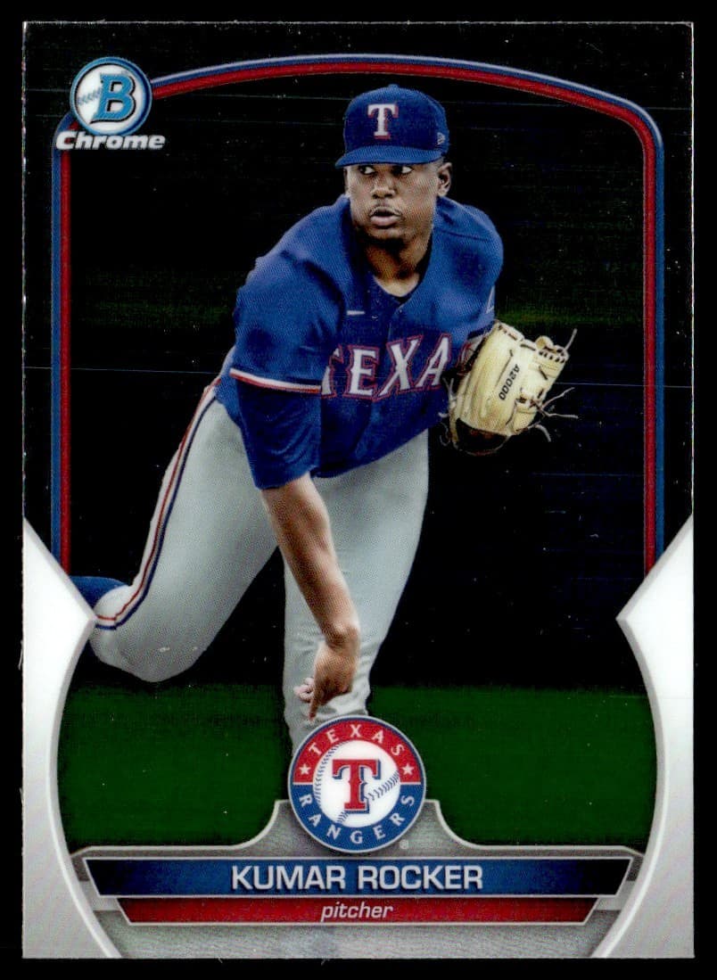 Prospects Kumar Rocker 2023 Bowman Chrome 2023 Bowman Chrome