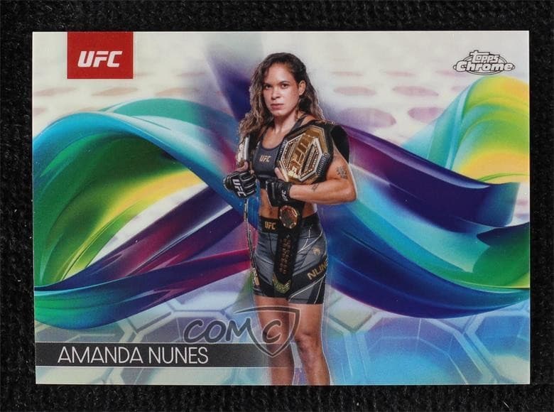 Helix Amanda Nunes 2025 Topps Chrome