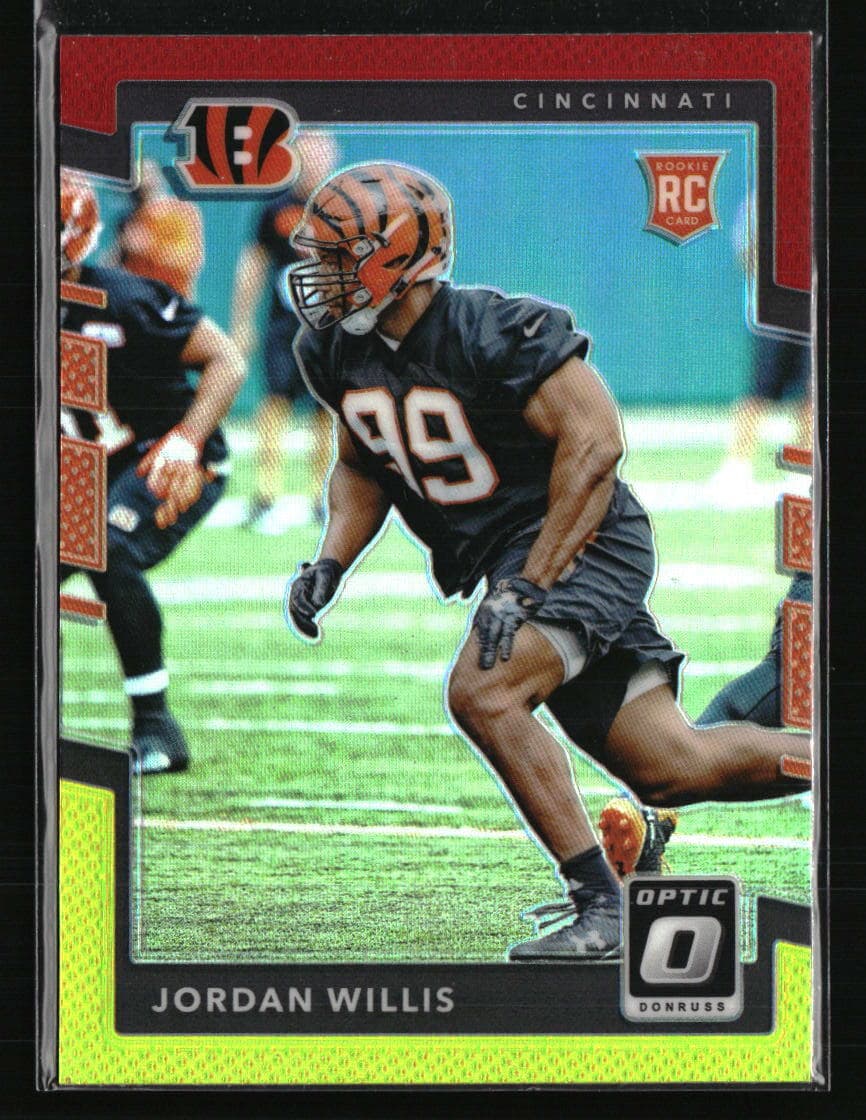 Jordan Willis Rookies 2017 Donruss Optic 2017 Donruss Optic