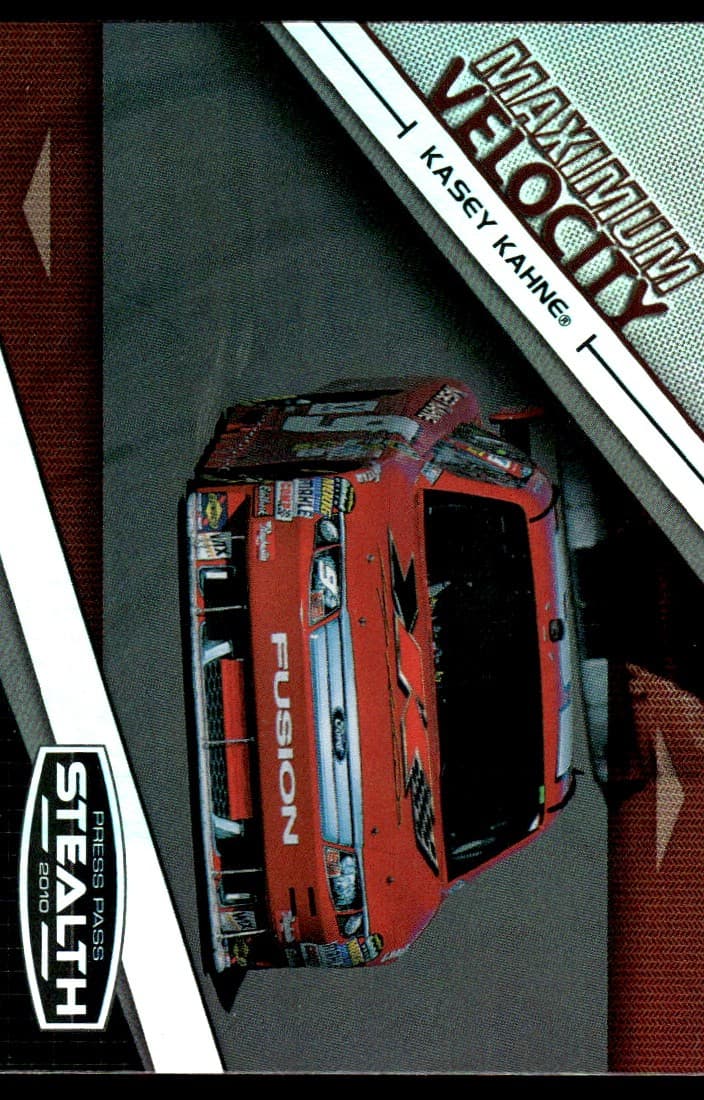Kasey Kahne Stealth 2010 Press Pass 2010 Press Pass