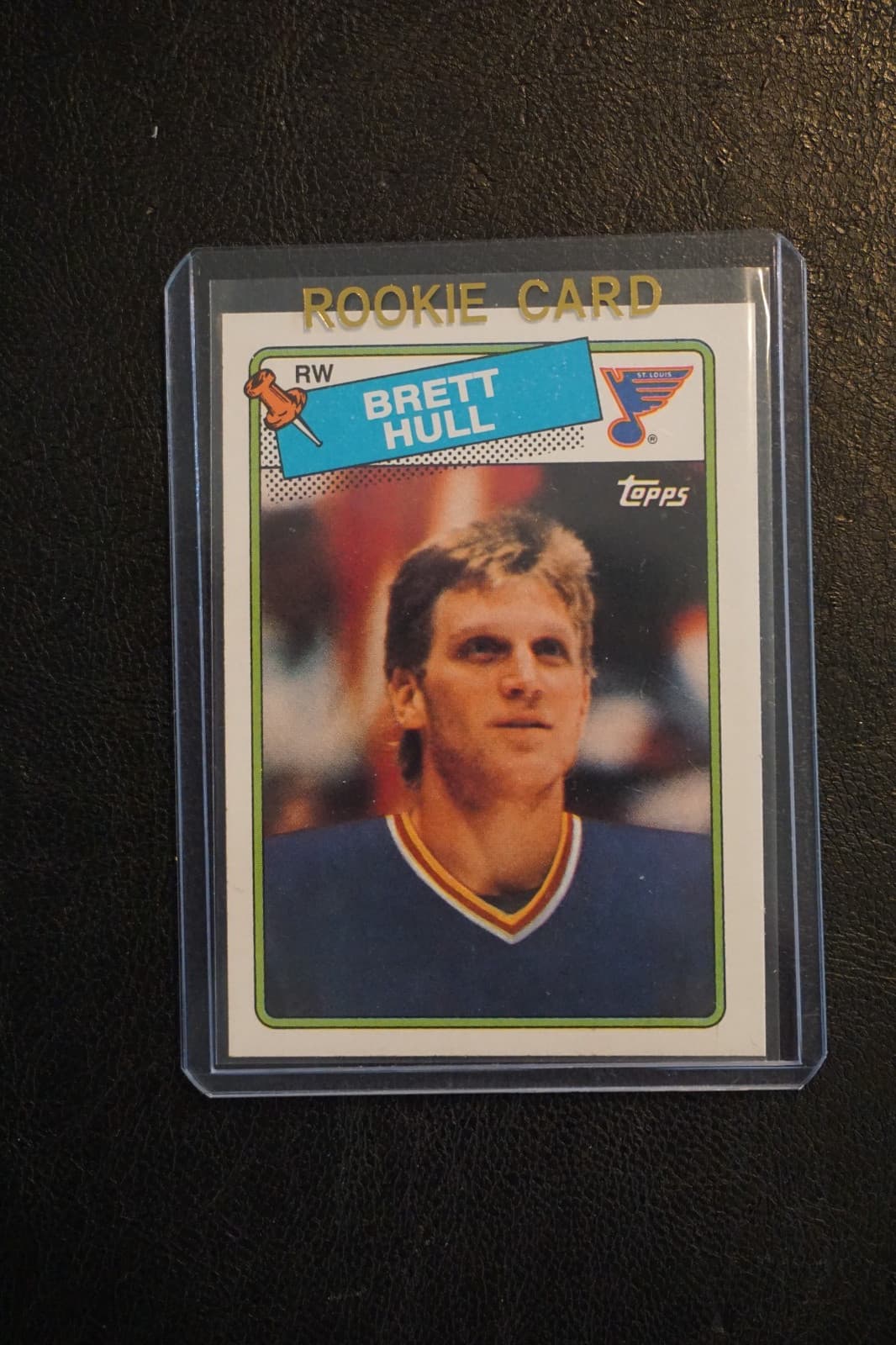 Brett Hull trading card