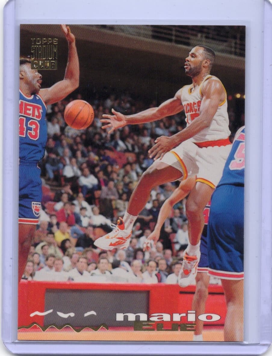 Mario Elie Atlanta 1993 Topps Stadium Club