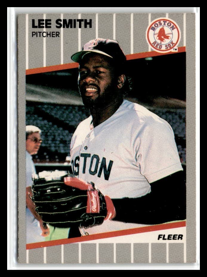 Lee Smith Boston 1989 Fleer 1989 Fleer