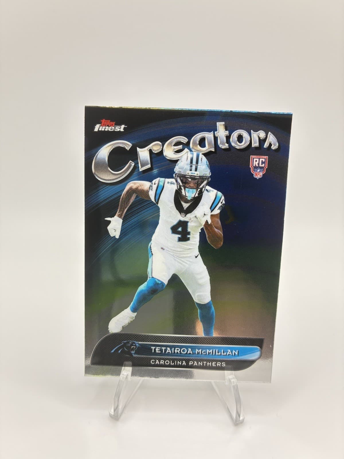 Football TETAIROA MCMILLAN Cre 2025 Topps Finest 2025 Topps Finest