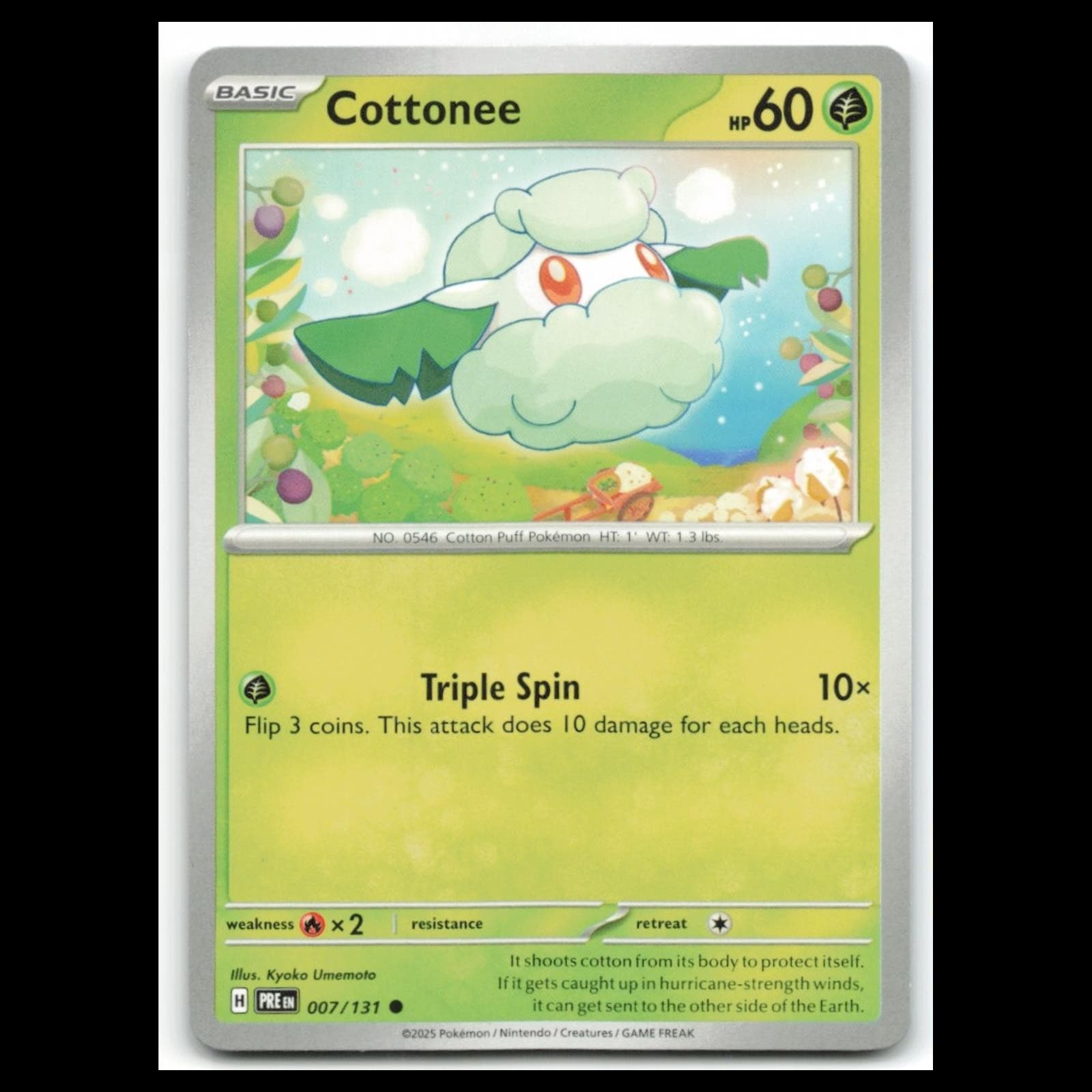 Cottonee Scarlet 2025 Unknown 2025 Unknown