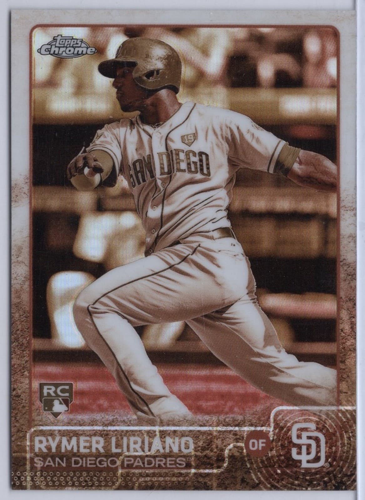 Sepia Rymer Liriano 2015 Topps Chrome 2015 Topps Chrome refractor