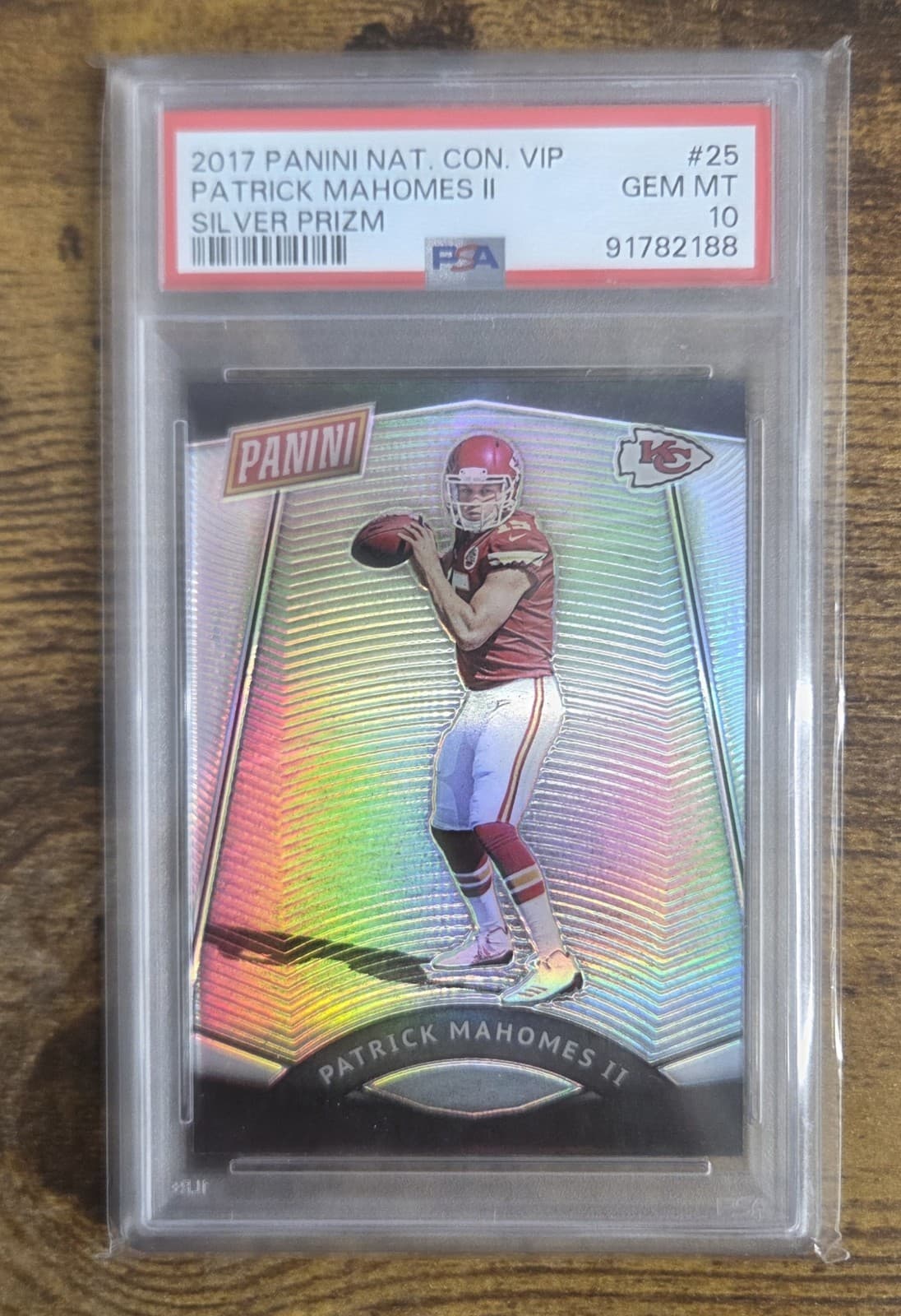 Patrick Mahomes 2017 Panini 2017 Panini