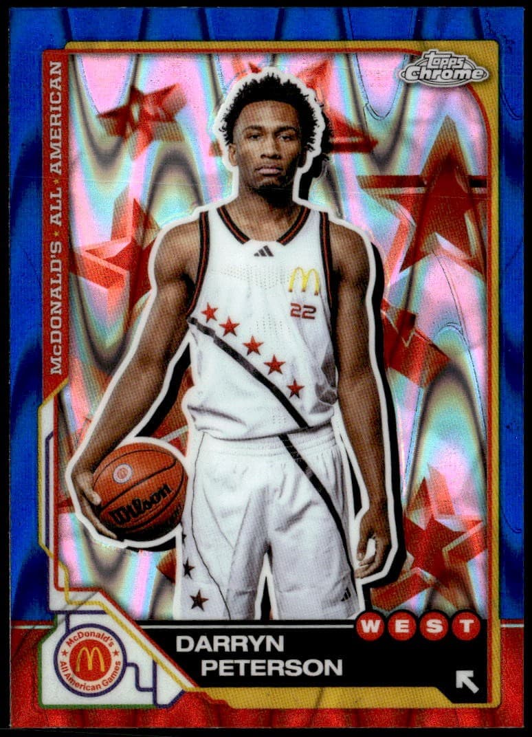 All American Darryn 2025 Topps Chrome 2025 Topps Chrome example 3