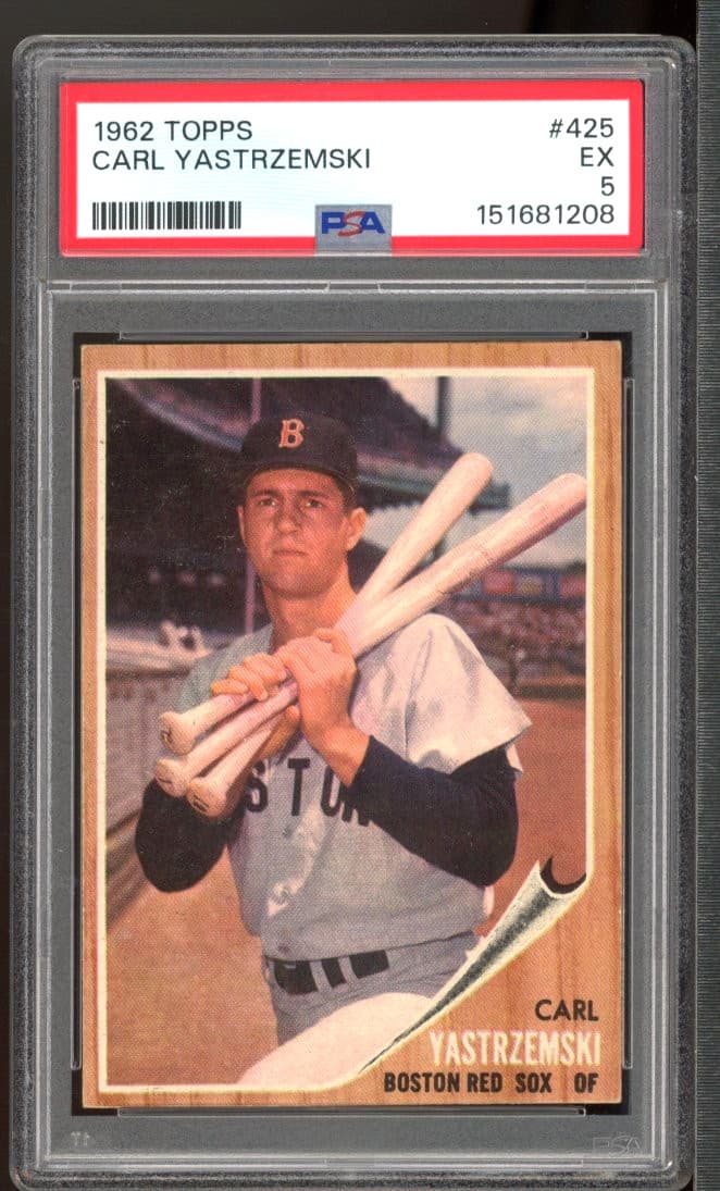 Carl Yastrzemski 1962 topps